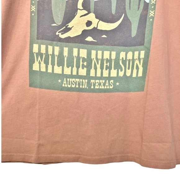 Daydreamer X Free People Willie Nelson Tee Dress T-Shirt NWT - Picture 6 of 14